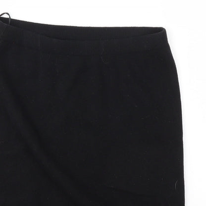 NEXT Womens Black   A-Line Skirt Size 12  - stretch waistband