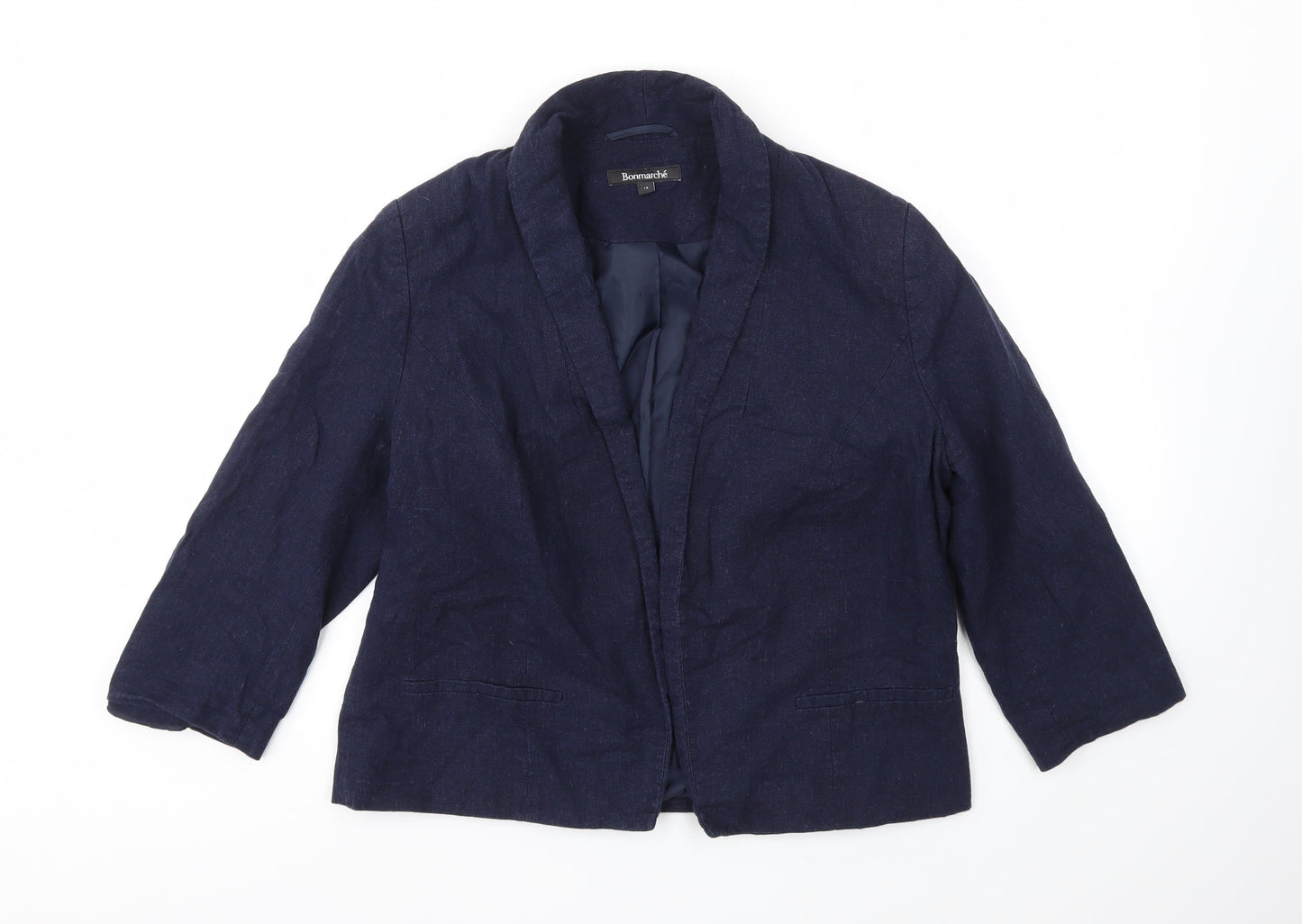 Bonmarché Womens Blue   Jacket Blazer Size 12