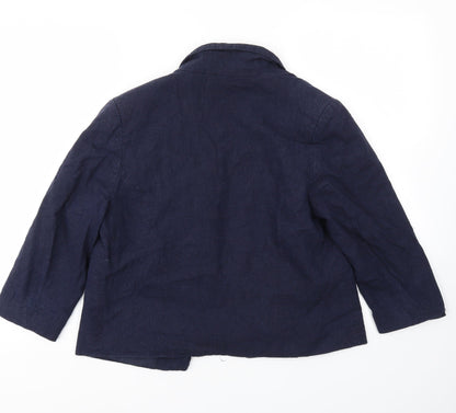 Bonmarché Womens Blue   Jacket Blazer Size 12