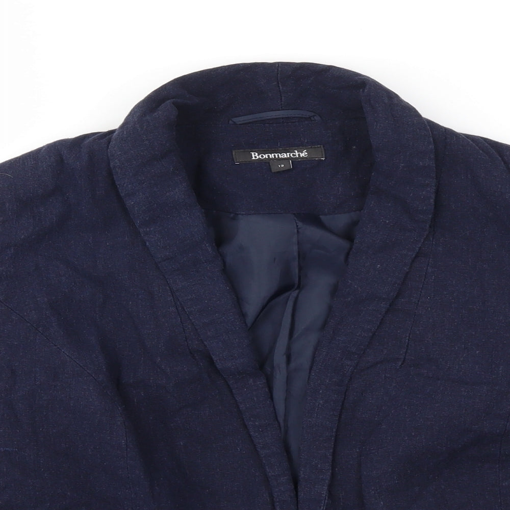Bonmarché Womens Blue   Jacket Blazer Size 12