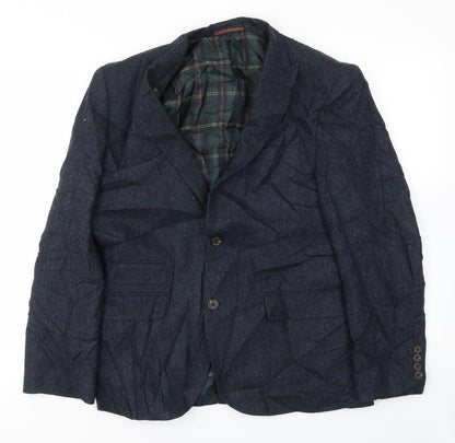 Mens UK Size 40 NEXT Regular Blue Suit Jacket