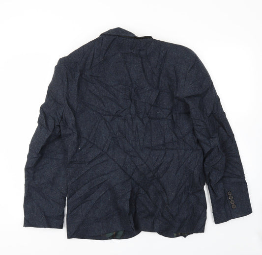 Mens UK Size 40 NEXT Regular Blue Suit Jacket