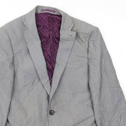 Mens UK Size 34 M&S Regular Grey Suit Jacket