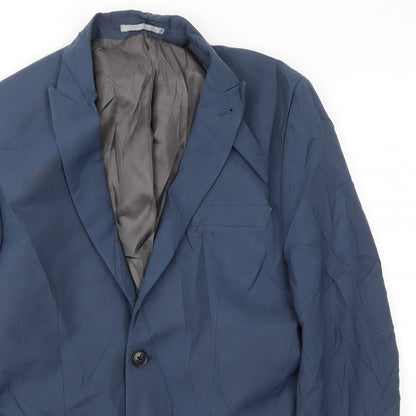 Mens UK Size 36 NEXT Regular Blue Suit Jacket