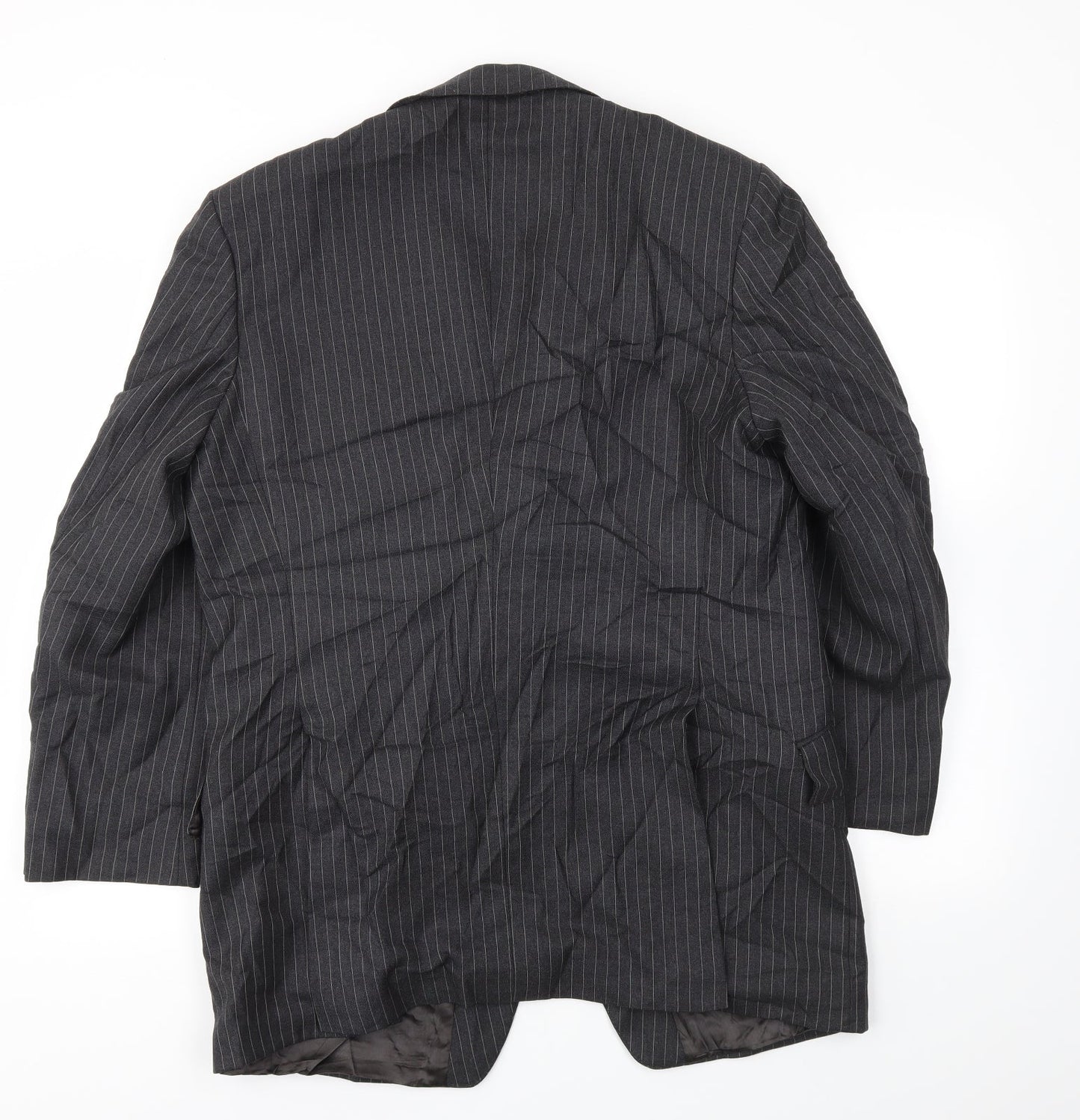 Mens UK Size 42 Preworn Regular Grey Suit Jacket