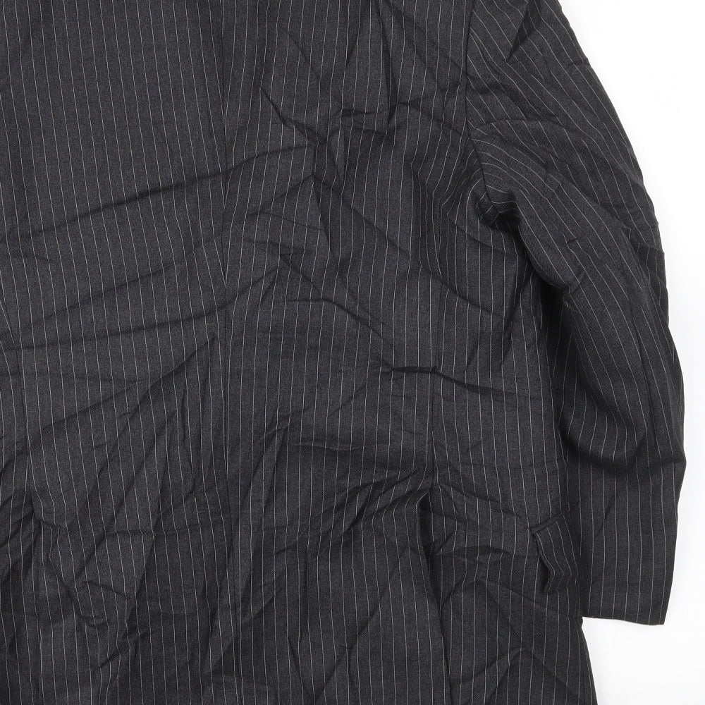 Mens UK Size 42 Preworn Regular Grey Suit Jacket