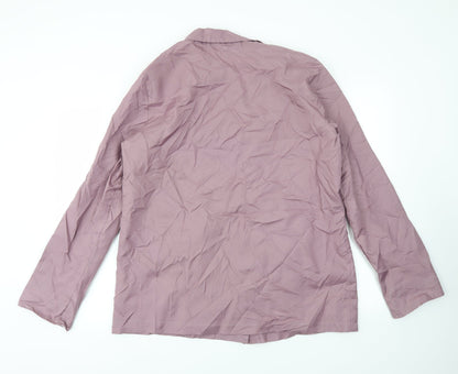 ann de lancay Womens Purple   Jacket Coat Size M