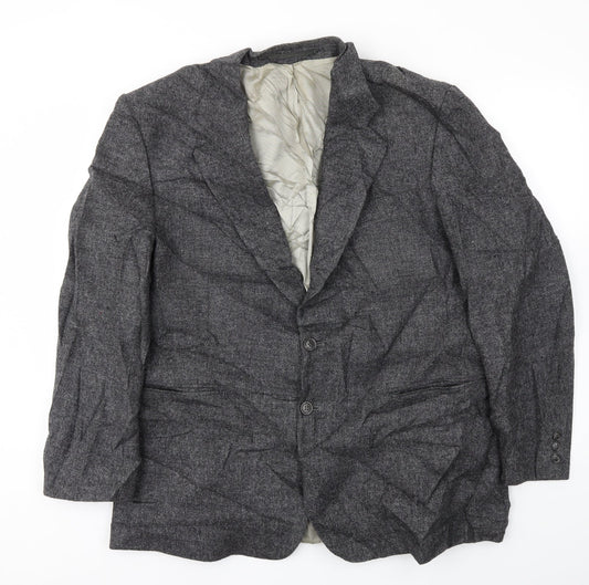 GREEN WOODS Mens Grey   Jacket Blazer Size 44