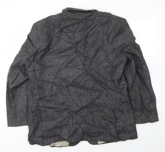 GREEN WOODS Mens Grey   Jacket Blazer Size 44