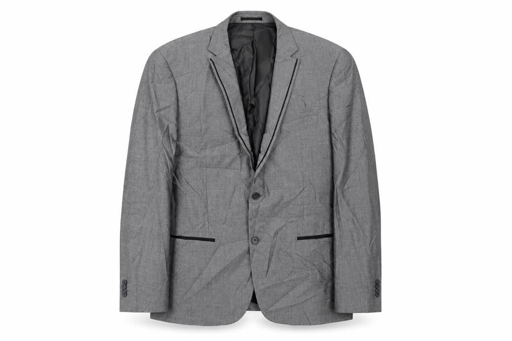 Mens UK Size 44 NEW LOOK Regular Grey Suit Jacket