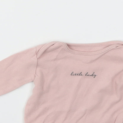 TU Girls Pink   Babygrow One-Piece Size 3-6 Months
