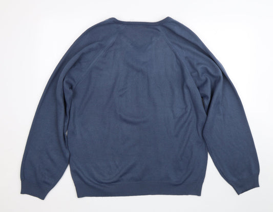 BHS Mens Blue   Pullover Jumper Size M