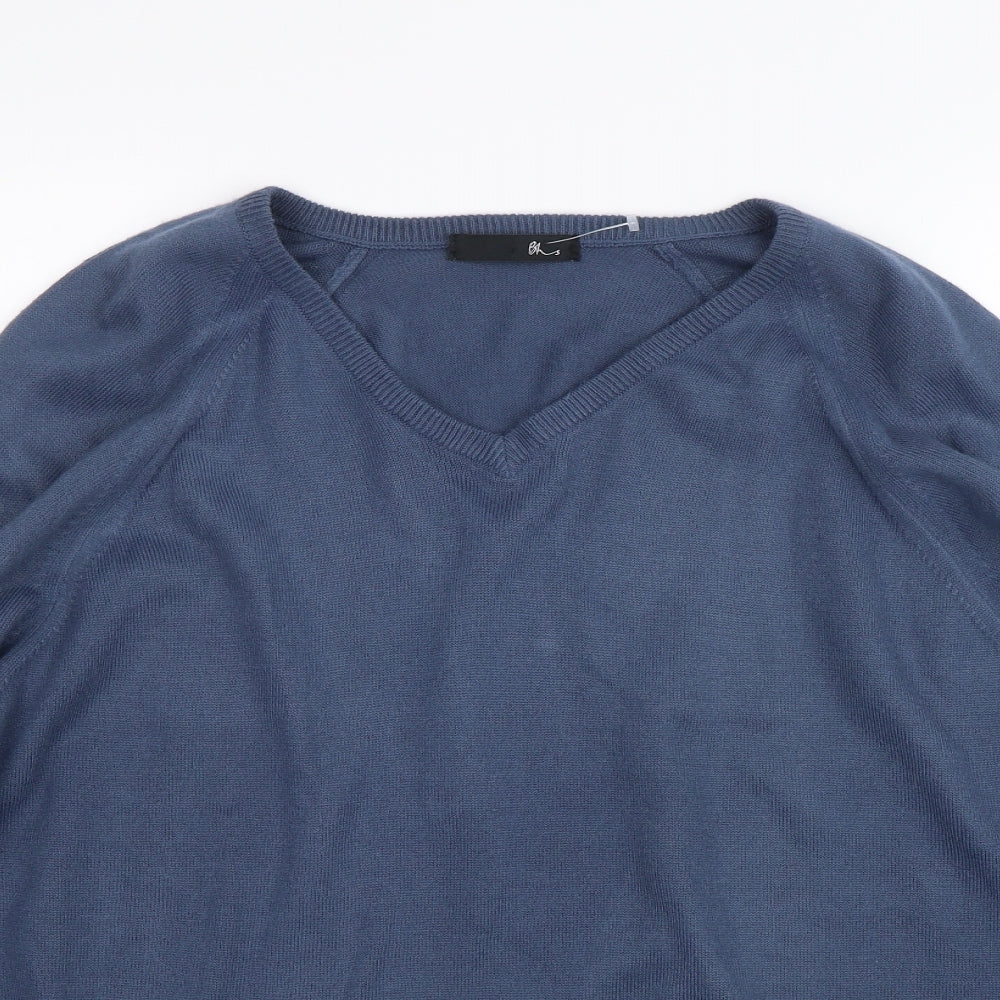 BHS Mens Blue   Pullover Jumper Size M