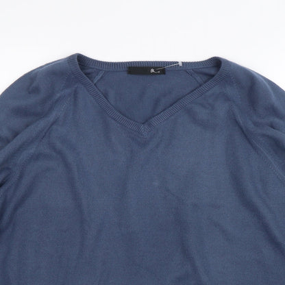 BHS Mens Blue   Pullover Jumper Size M