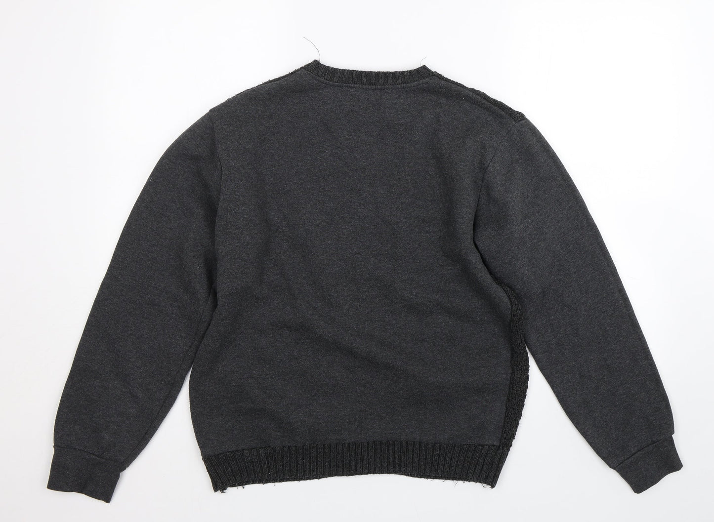 Mens UK Size M Cedar Wood State Black Pullover Sweatshirt