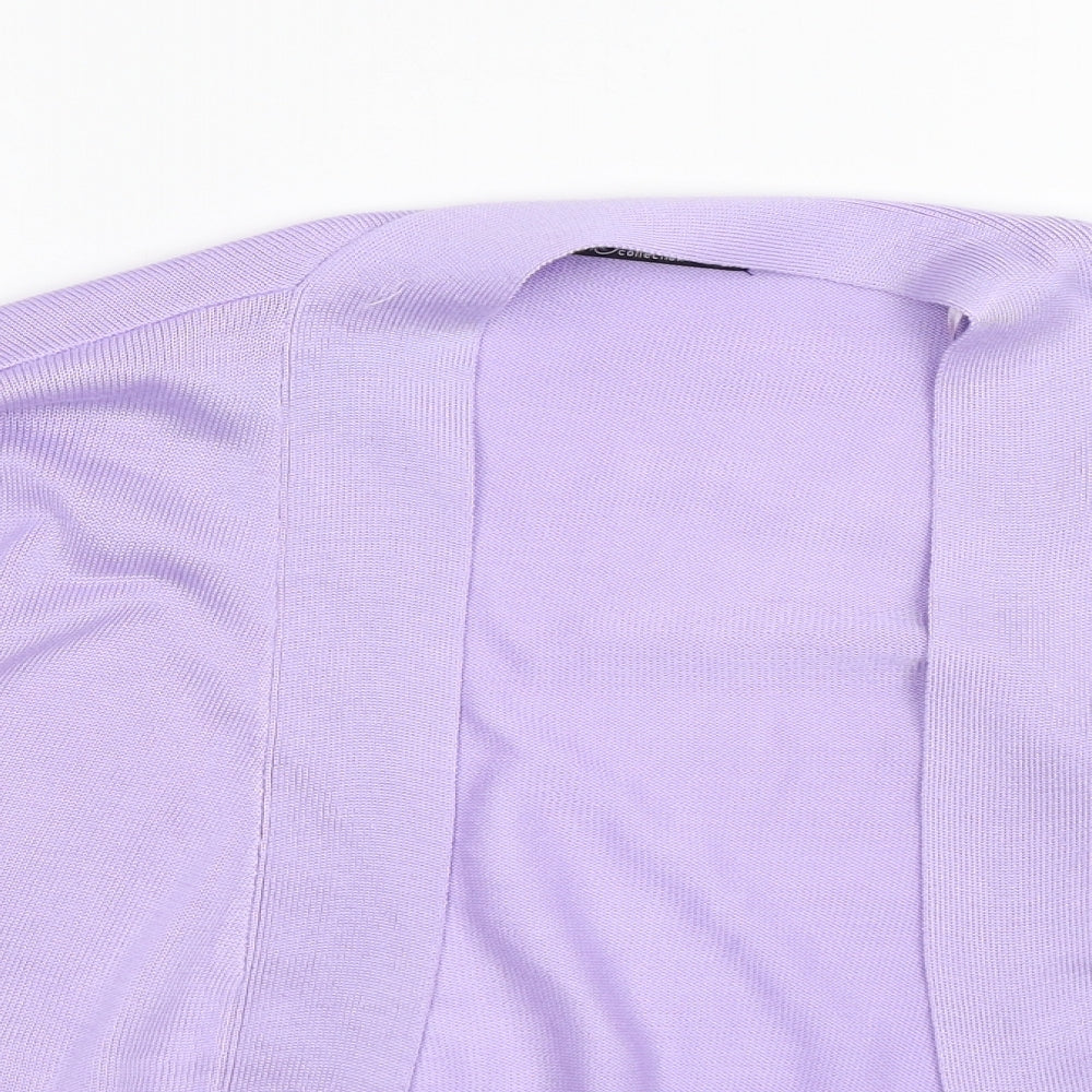 Womens UK Size M BM Purple Cape Jumper