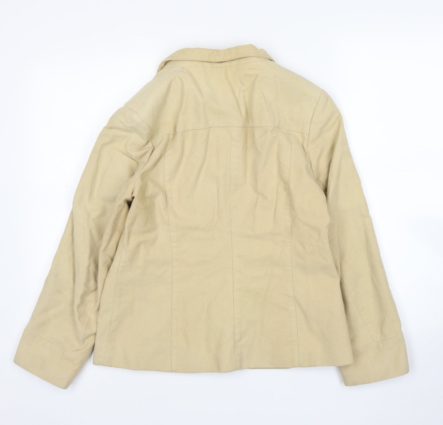 Principles Womens Beige   Overcoat Coat Size 12