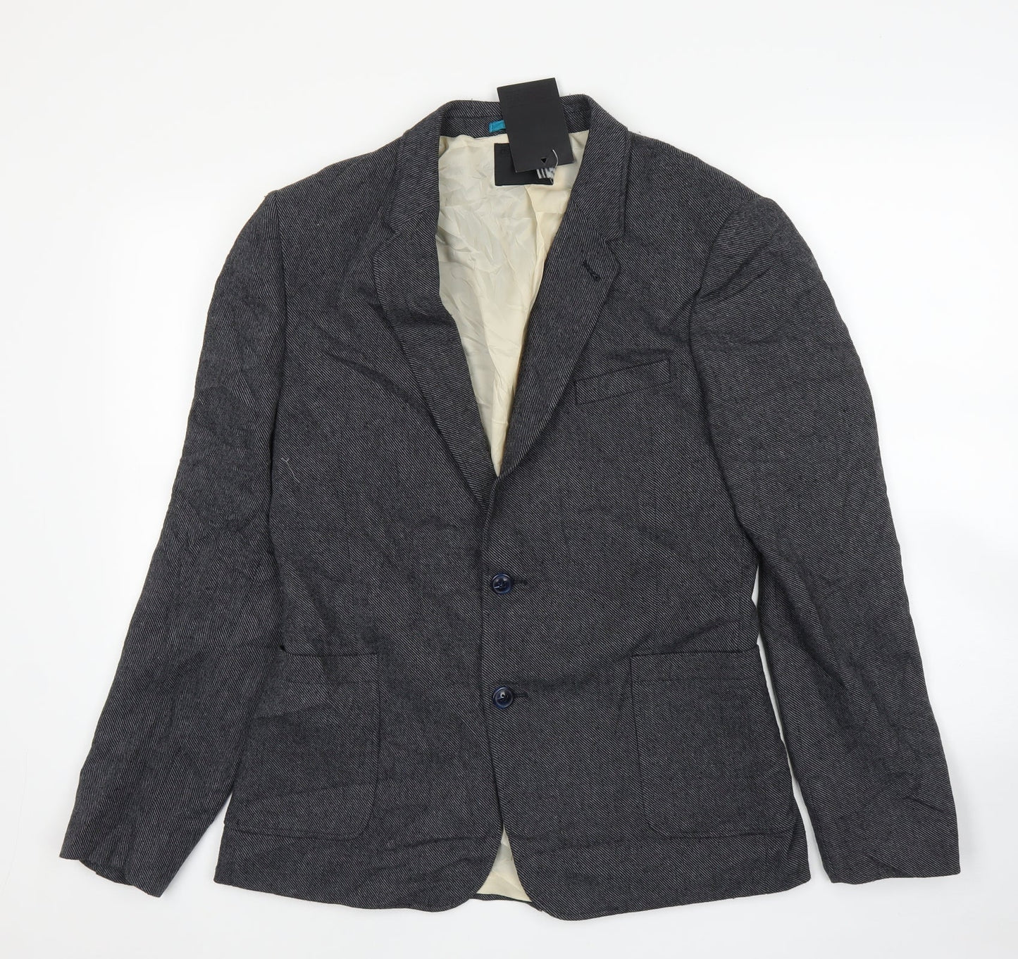 ASOS Mens Grey   Jacket Suit Jacket Size 38