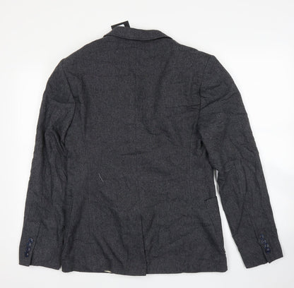 ASOS Mens Grey   Jacket Suit Jacket Size 38