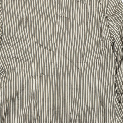 Gerry Weber Womens Grey Striped  Jacket Blazer Size 12