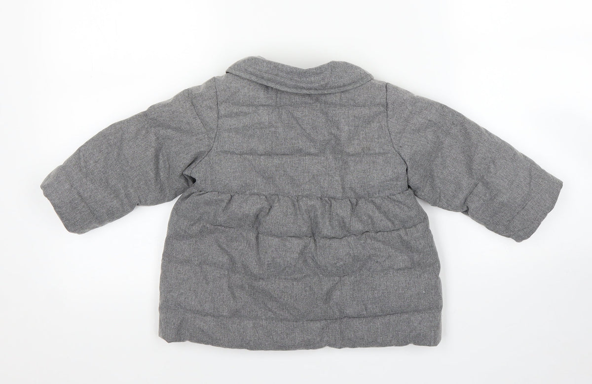 Gap Boys Grey   Puffer Jacket Coat Size 18 Months