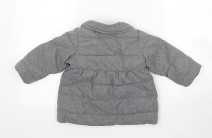 Gap Boys Grey   Puffer Jacket Coat Size 18 Months