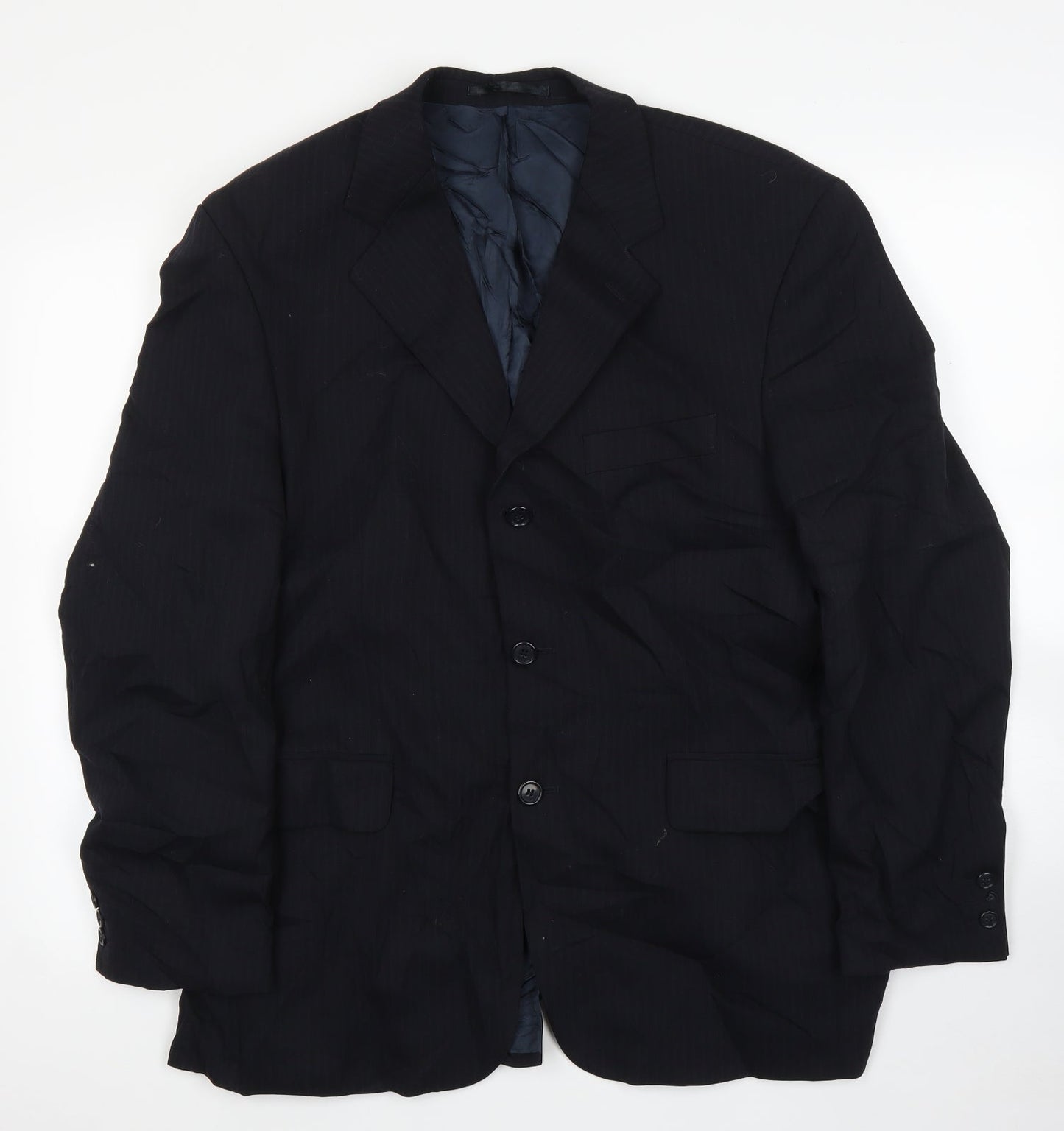 Mens UK Size 44 Burton Regular Black Suit Jacket