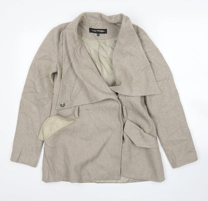 prew Womens Beige   Jacket Coat Size 10