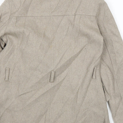 prew Womens Beige   Jacket Coat Size 10