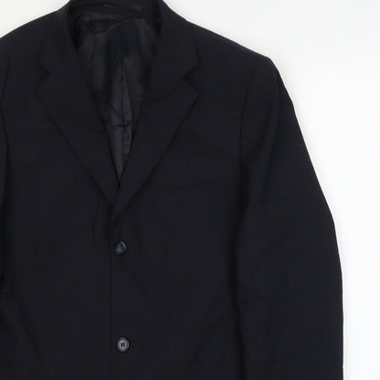 Mens UK Size 42 Preworn Regular Blue Suit Jacket