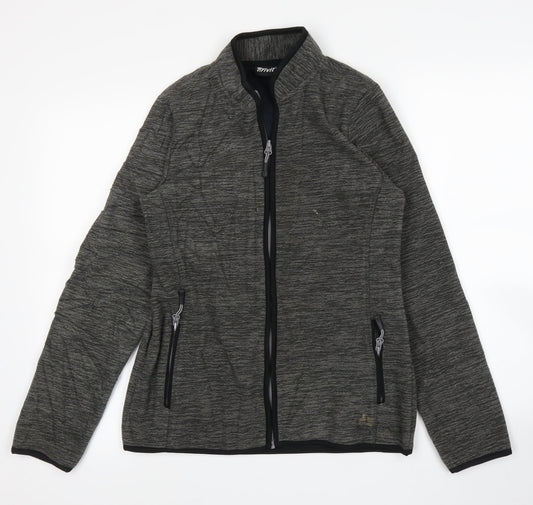 Crivit Womens Grey   Full Zip Jumper Size 10