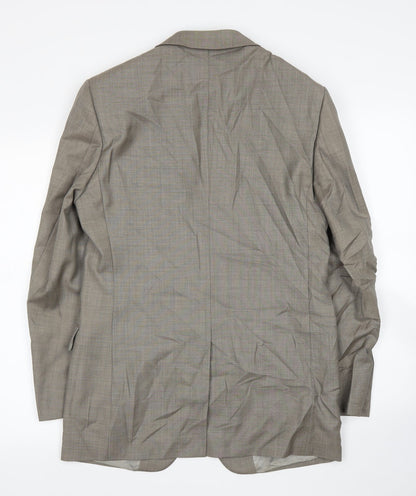 Mens UK Size 38 M&S Regular Beige Suit Jacket