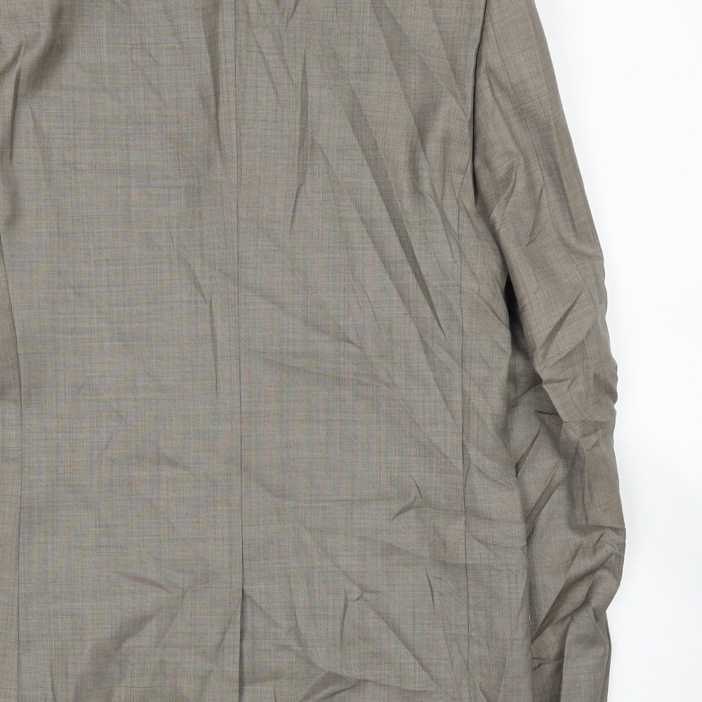 Mens UK Size 38 M&S Regular Beige Suit Jacket
