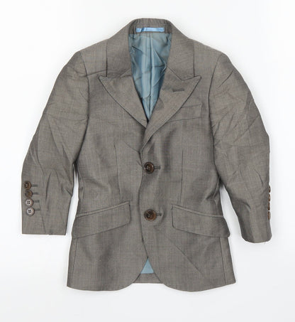 George Boys Grey   Cardigan Jumper Size 2-3 Years  - Jacket