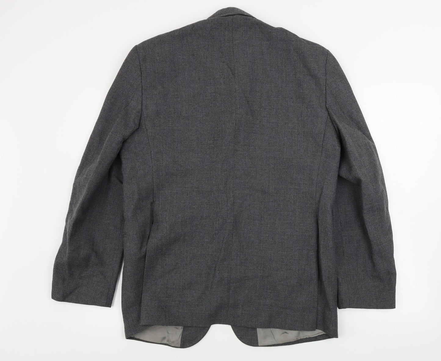 Mens UK Size 42 Preworn Regular Grey Suit Jacket
