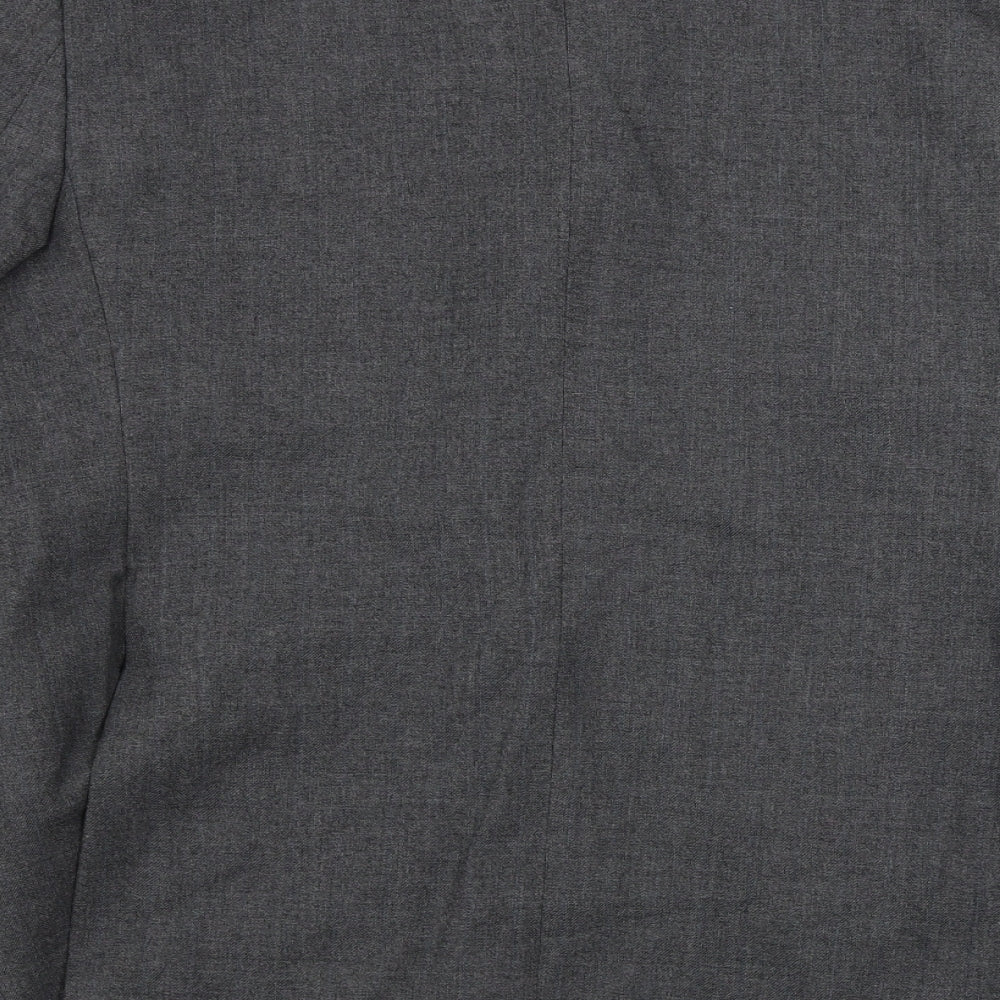 Mens UK Size 42 Preworn Regular Grey Suit Jacket