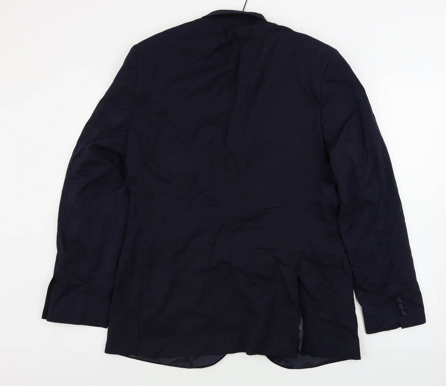 Mens UK Size 40 Marks and Spencer Regular Blue Suit Jacket