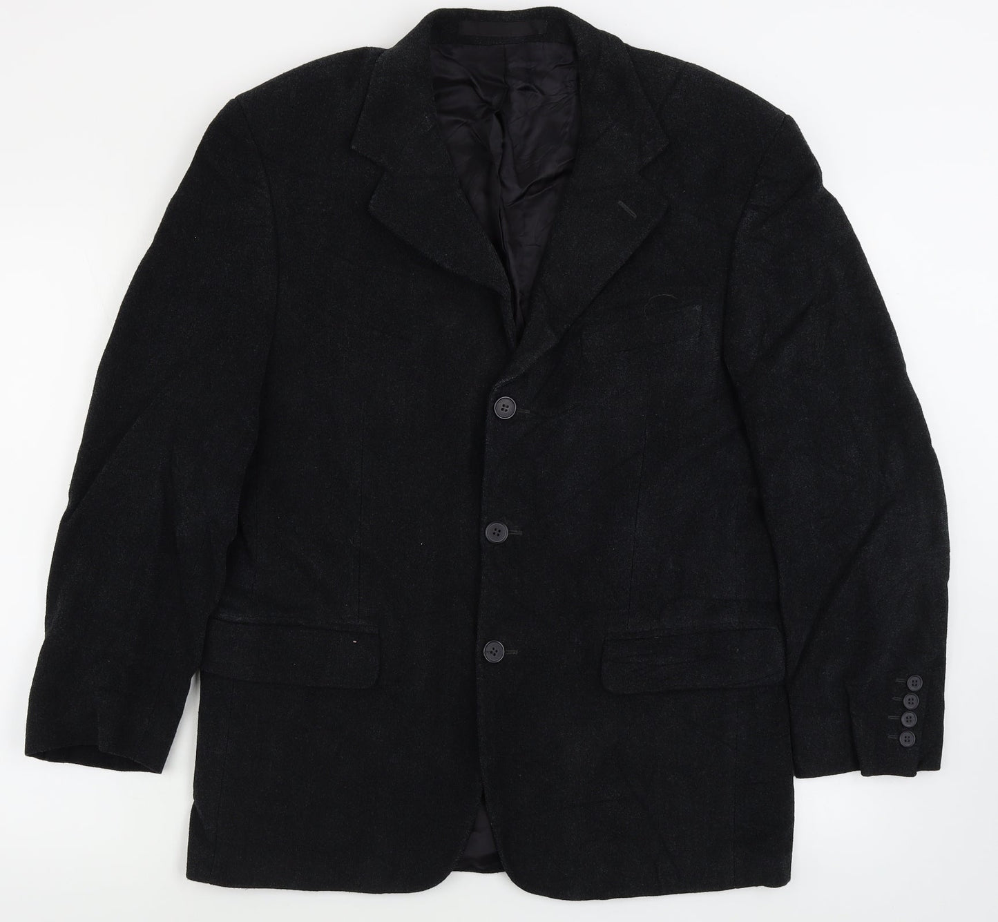 Mens UK Size 40 Marks and Spencer Regular Black Suit Jacket
