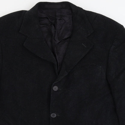Mens UK Size 40 Marks and Spencer Regular Black Suit Jacket