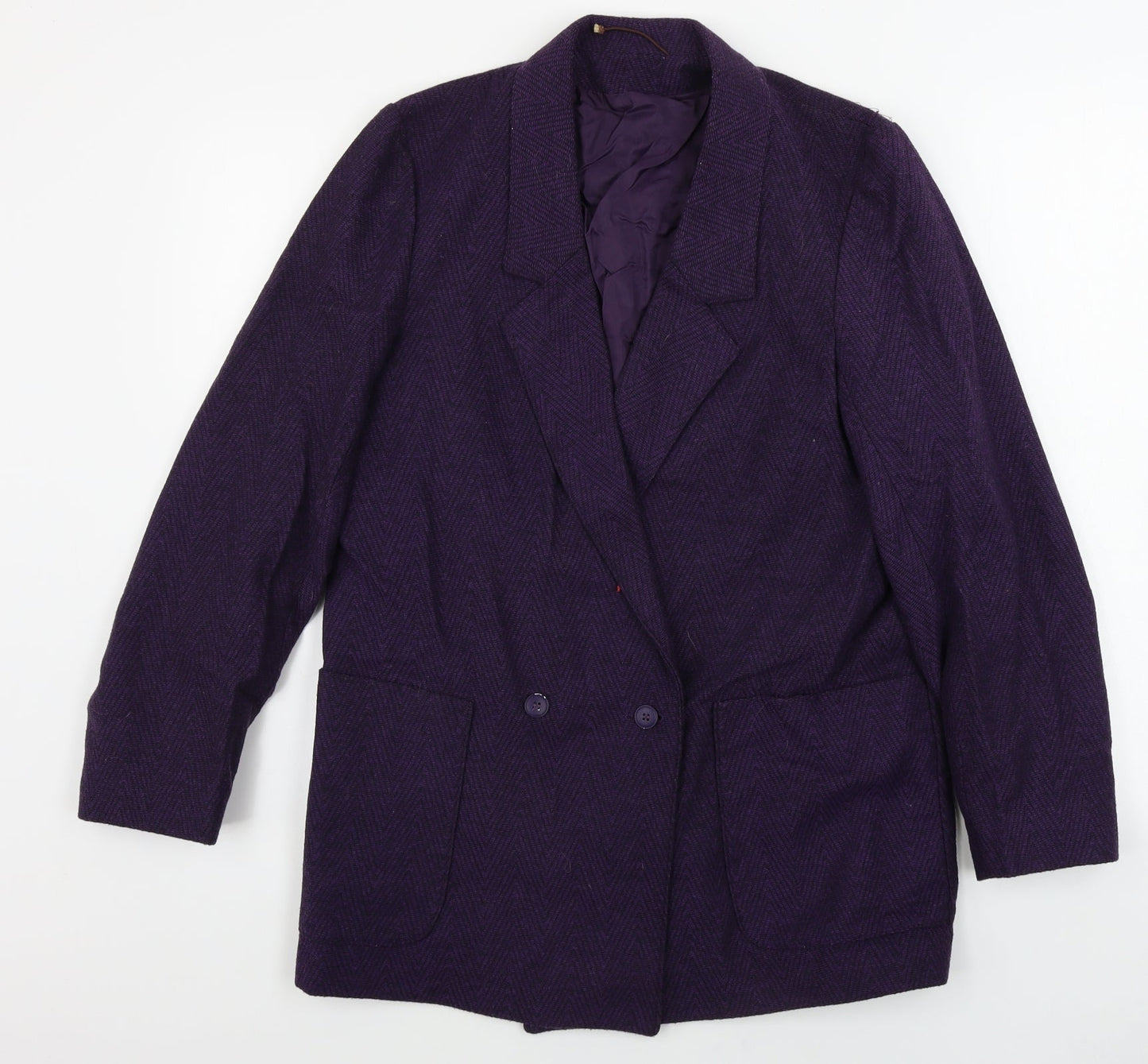 Littlewoods  Womens Purple   Jacket Blazer Size 10