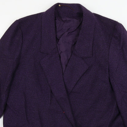 Littlewoods  Womens Purple   Jacket Blazer Size 10