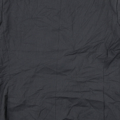 F&F  Mens Grey Striped  Jacket Blazer Size 44