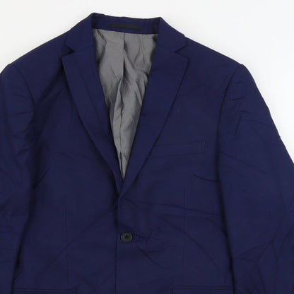 Mens UK Size 38 NEXT Regular Blue Suit Jacket