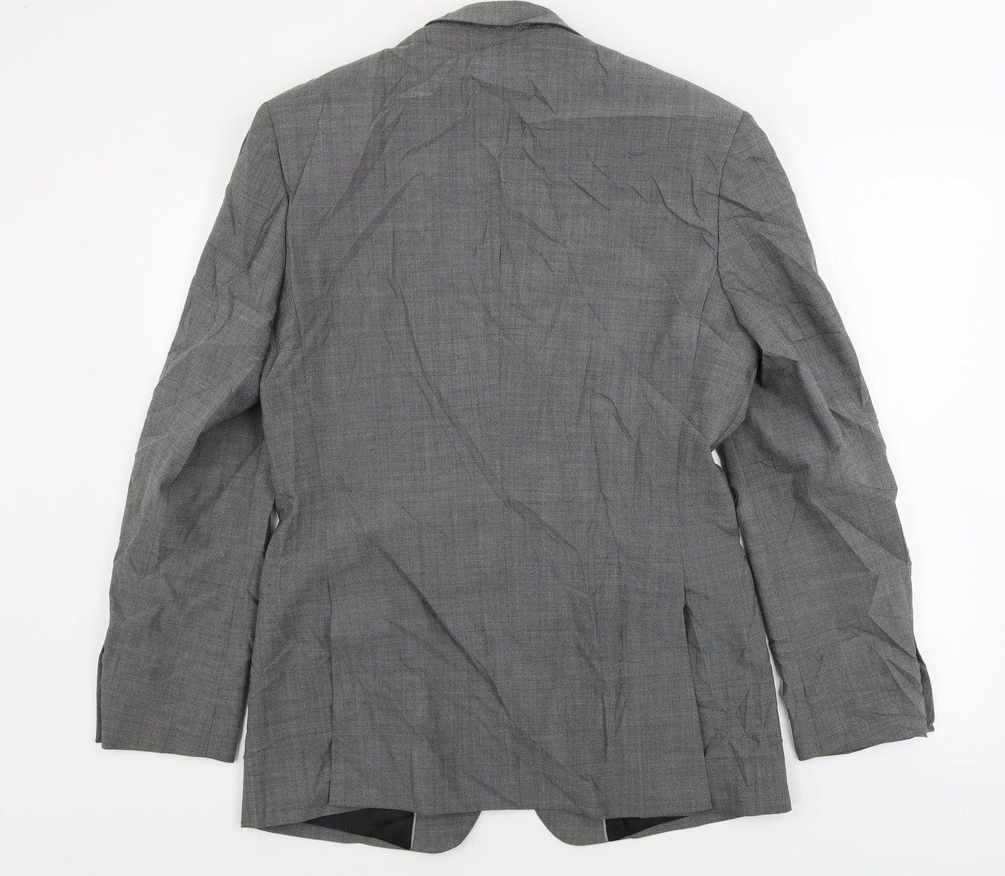 Mens UK Size 38 Jack reid Regular Grey Suit Jacket