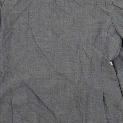 Mens UK Size 38 Jack reid Regular Grey Suit Jacket