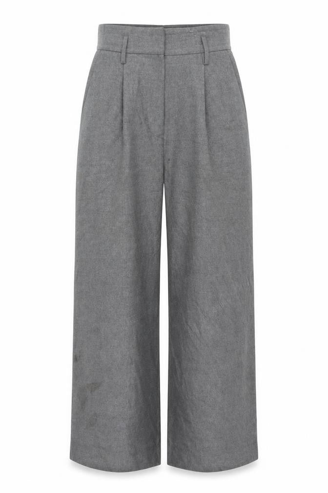 Womens UK Size 26 in H&M Regular Fit  Grey Trousers