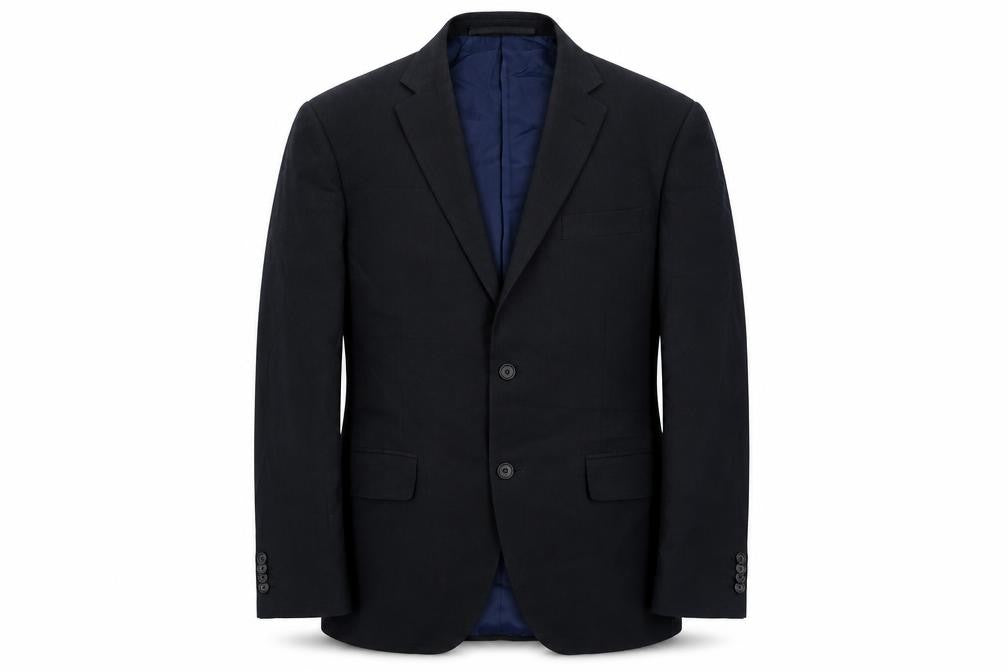 Mens UK Size 40 Marks and Spencer Regular Blue Suit Jacket