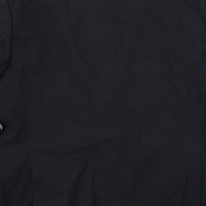 Mens UK Size 40 Marks and Spencer Regular Blue Suit Jacket