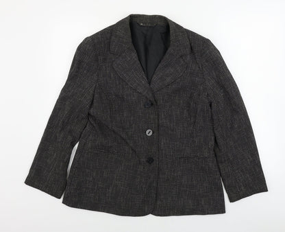 BHS  Womens Grey   Jacket Blazer Size 16