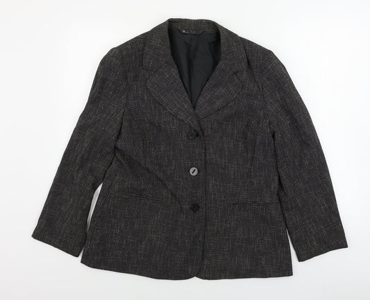 BHS  Womens Grey   Jacket Blazer Size 16
